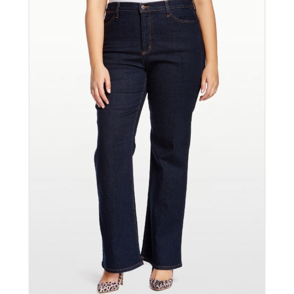 NYDJ Sarah Classic Bootcut High Style W700T Sz 22W - Picture 1 of 4